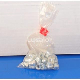 32 arandelas +32 tuercas ciegas para tornillo 106 piscinas ovaladas gre - Imagen 1