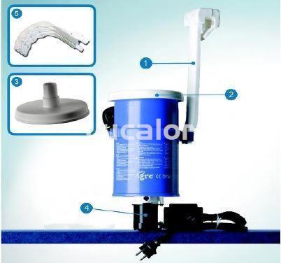 Adaptador plastico piscina autoportante depurador gre AR121E/AR124 - Imagen 2