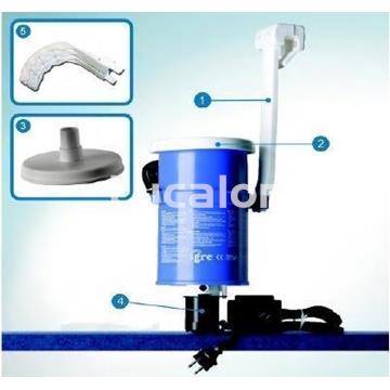 Adaptador plastico piscina autoportante  depurador gre AR121E/AR124 - Imagen 2
