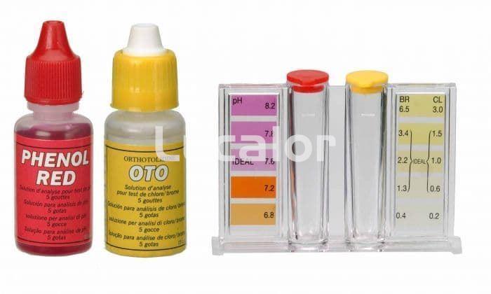 Analiador de cloro/bromo+pH(oto phenol) de  Qp - Imagen 1