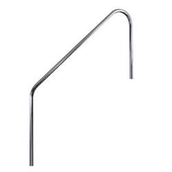 Barandilla salida A  acero inoxidable AISI 316 especialmente diseñada para piscinas salinas - Imagen 1