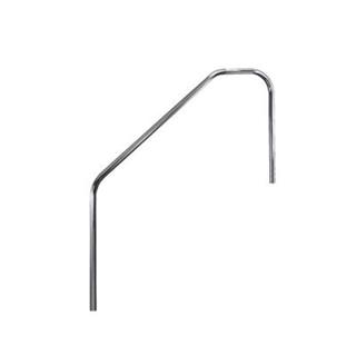 Barandilla tres curvas acero inoxidable AISI 316 especialmente diseñada para piscinas salinas de Qp - Imagen 1