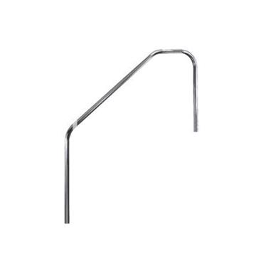 Barandilla tres curvas acero inoxidable AISI 316 especialmente diseñada para piscinas salinas de Qp - Imagen 1