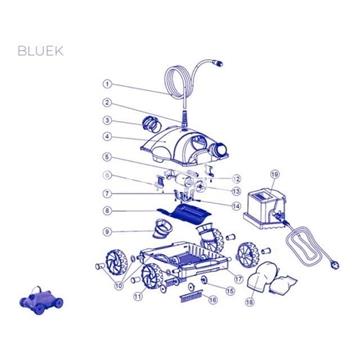 Bolsa filtrante robot Bluek de Qp - Imagen 1