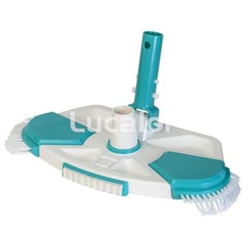 Cabezal aspiración ovalado con cepillos – Gama Confort gre - Imagen 1