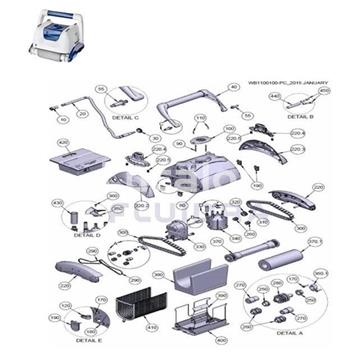 Cable  18 m robot kayak adventure de gre. - Imagen 2