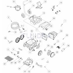 Canalizador de flujo Zodiac Vortex  de gre - Imagen 2