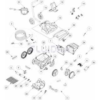 Canalizador de flujo Zodiac Vortex  de gre - Imagen 2