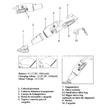 Cargador limpiafondos electric Vac Plus VCB50 de gre - Imagen 2