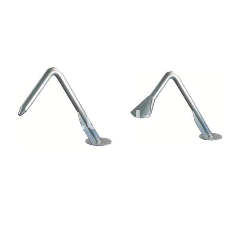 Cañones Fidji de acero inoxidable mate AISI-316 de Qp - Imagen 1