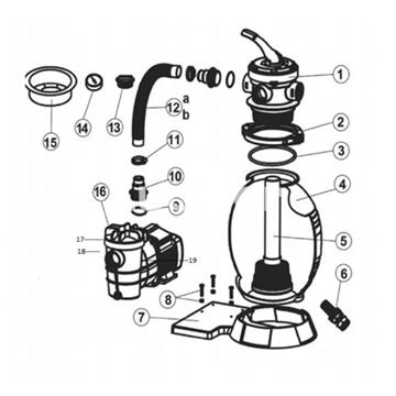 Cestillo prefiltro bomba modelo modelo monoblock 300 y 400 - Imagen 2