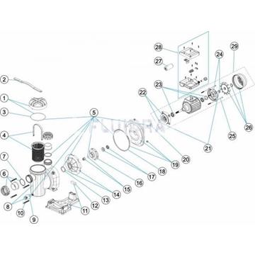 Cesto bomba sena de stral,recambio original. - Imagen 2
