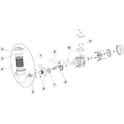 Cierre mecanico bombas fiji depuradoras FS de gre - Imagen 2