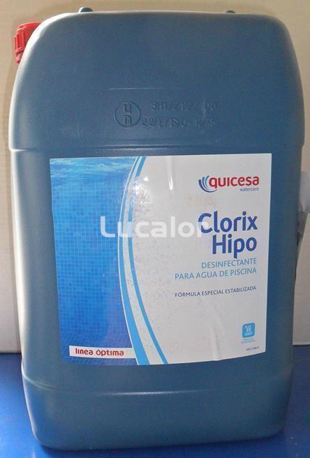 Clorix Hipo ( quicesa) para piscinas - Imagen 1