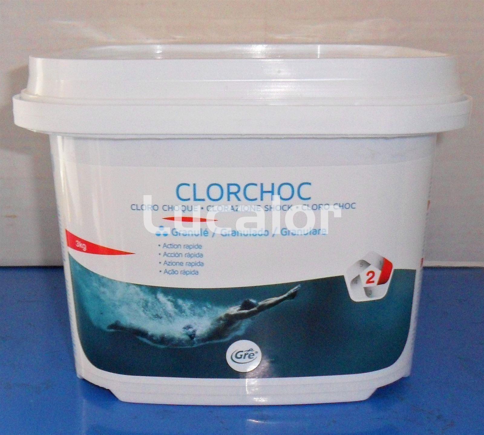 Cloro choque granulado envase 3 kg - Imagen 1