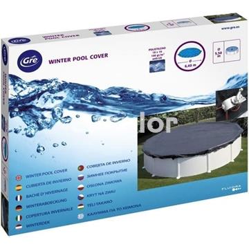 Cobertores de invierno reforzado180 g/m2 piscinas redondas gre - Imagen 2