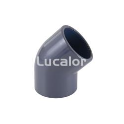 Codo 45º PVC encolar - Imagen 1