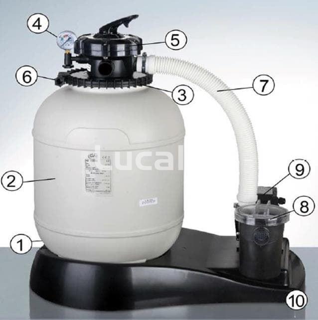 Colector cuba depuradora gre AR710/7052 - Imagen 3