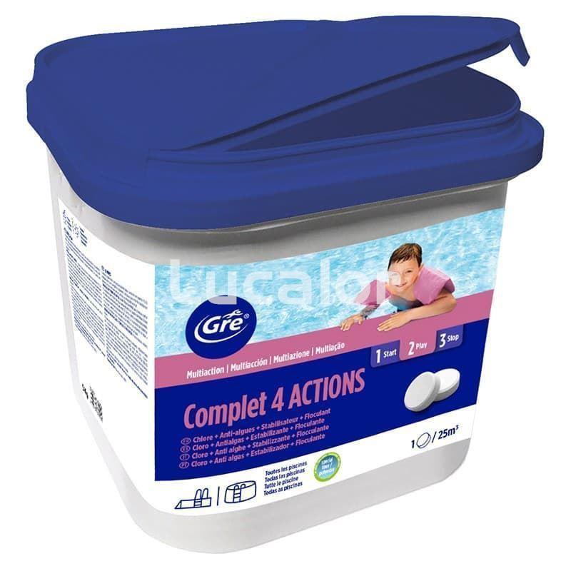 Complet 4 actions tabletas 250g especial liner envase 5 kg - Imagen 1