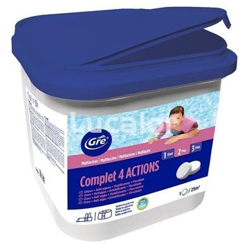Complet 4 actions tabletas  250g especial liner envase 5 kg - Imagen 1