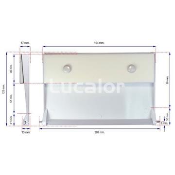 Compuerta skimmer Coral  con bisagra - Imagen 2