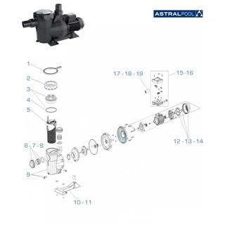 Condensador 18µf  para bomba victoria plus silent de 1.5HP atral pool - Imagen 2