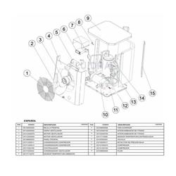 Condensador del compresor mini bombas de gre   HPM40/25 - Imagen 2