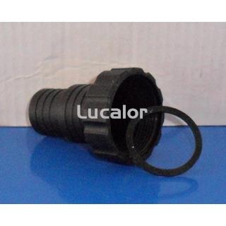 Conector 32/38mm con junta para filtro aqualoon FAQ200 de gre. - Imagen 1