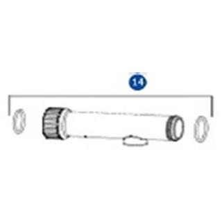 Conector salida filtro gre con dos juntas FAQ2019 - Imagen 1