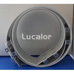 Conjunto cincha base piscina ovalada gre con omegas-H32 - Imagen 1