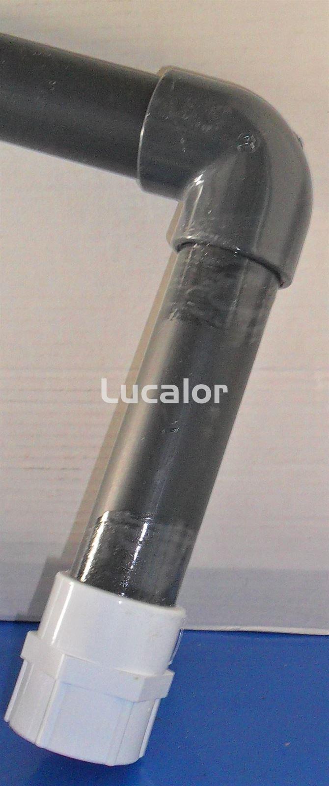 Conjunto codo inferior para filtro  500 S92  coral de Qp - Imagen 1