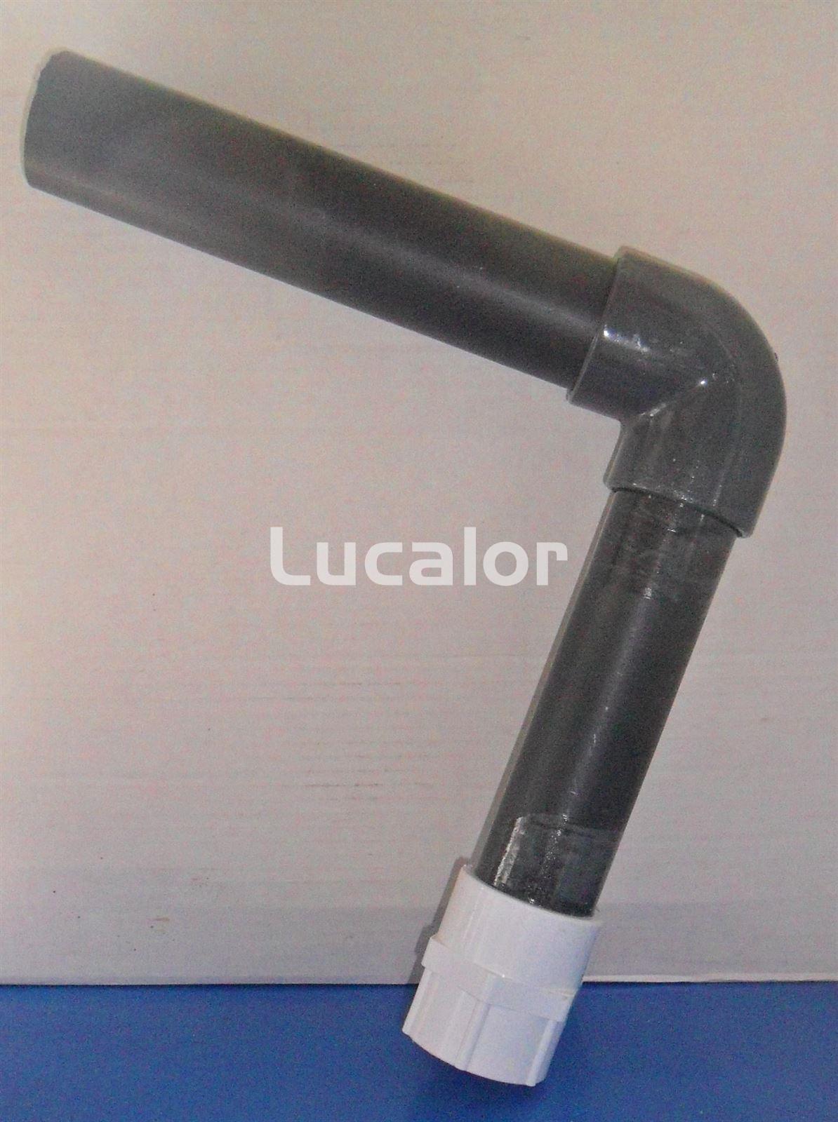 Conjunto codo superior Alaska para filtro RPG 780  coral de Qp, - Imagen 1