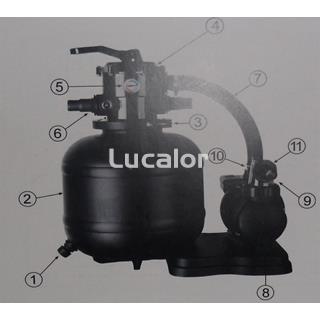 Conjunto prefiltro depuradora gre FAE 380 - Imagen 2