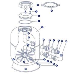 Crepina 200 mm filtro ciclon ud de Qp - Imagen 2