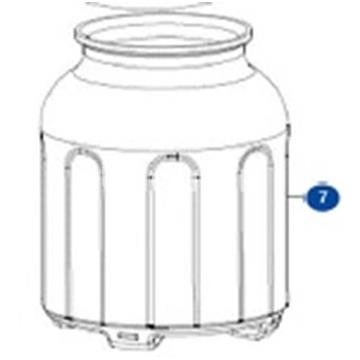 Cuba filtro gre de aqualoón FAQC40 - Imagen 1