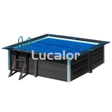 Cubierta  isotermica  piscina gre composite forma cuadrada - Imagen 1