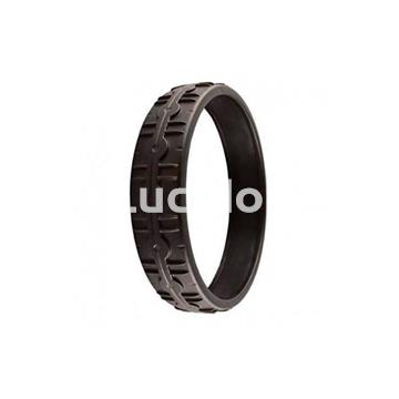 Cubierta rueda delantera grande negra Zodiac Vortex de gre recambio original . - Imagen 1