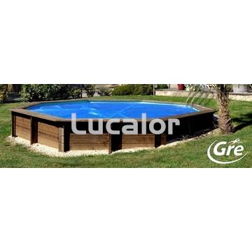 Cubiertas isotermicas de forma redonda para pisinas gre de madera - Imagen 2