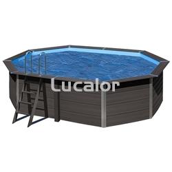 Cubiertas isotermicas piscinas gre composite forma ovalada - Imagen 1