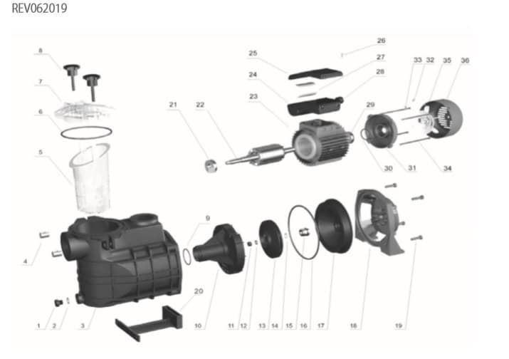 Cuerpo  bombas bravia - Imagen 2