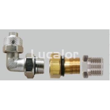 Curva giratoria de calzamiento +tuercas, ducha gre modelo  SSAL18 - Imagen 1