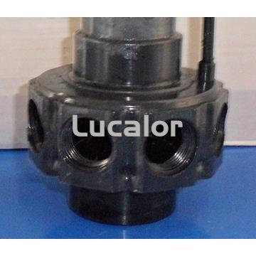 Destribuidor  50  y 63  mm +purga filtros inyectados rubo y ciclon - Imagen 1