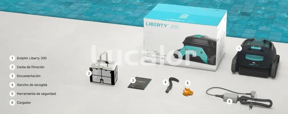 Dolphin Liberty 200 robot limpiafondos sin cable - Imagen 9