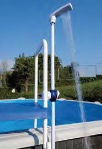 Ducha para piscina elevada gre - Imagen 1