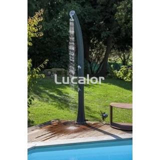 Ducha solar 25 l de gre en polietileno con grifo lavapiés  de gre SSR25 - Imagen 2