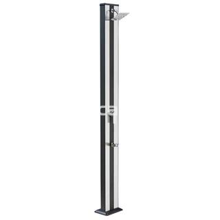 Ducha solar aluminio Premium 38 litros gre DSALP38B - Imagen 1