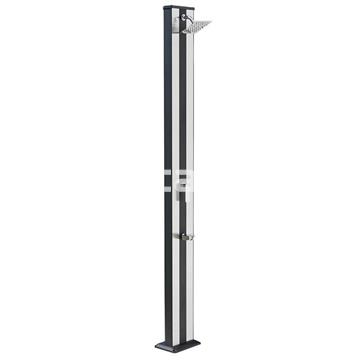 Ducha solar aluminio Premium 38 litros gre DSALP38B - Imagen 1