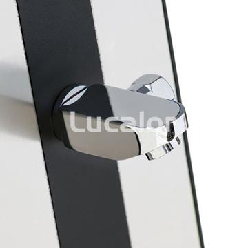 Ducha solar aluminio Premium 38 litros gre DSALP38B - Imagen 2