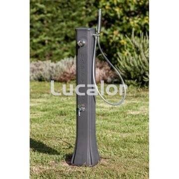 Ducha solar politileno con lavapies 19 litros  de gre - Imagen 1