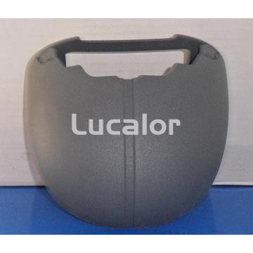 Embellecedor decoración grafito chapa inferior pilar vertical piscinas redondas y ovaladas  gre - Imagen 1